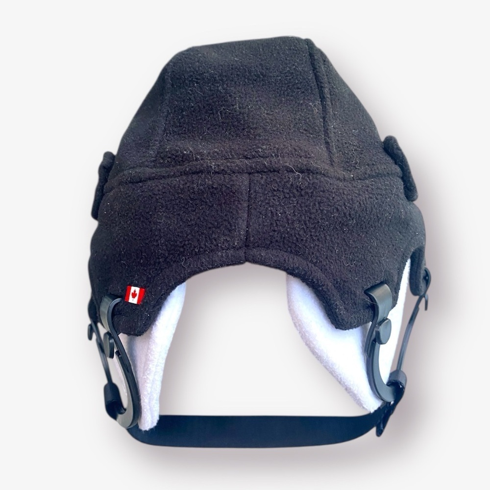 Lululemon Black Fleece Hockey Earflap Hat - Picture 2 of 4